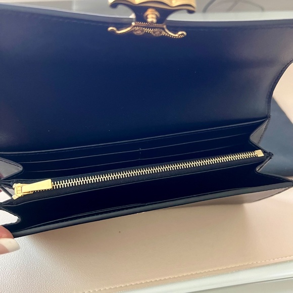 Celine Large Flap Triomphe Wallet - Picture 2 of 3